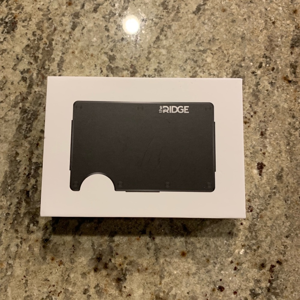 Ridge Wallet - Royal Black